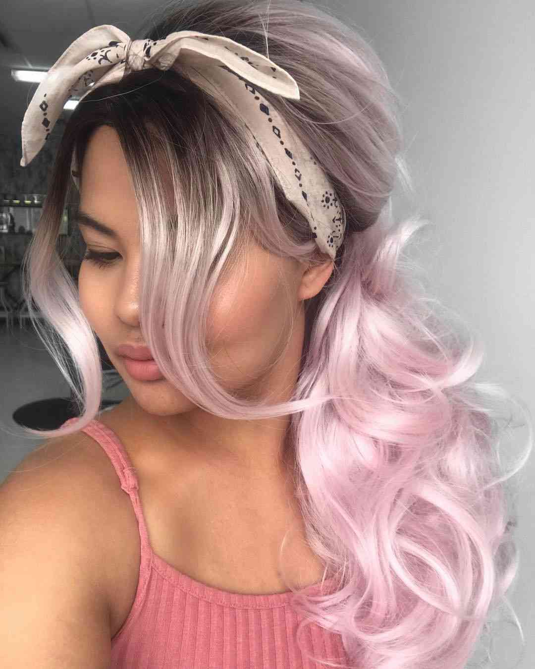 dusty rose hair review 03